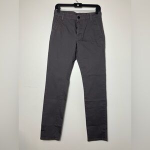 All Saints Pants Men’s‎ 28(actual 30”) STOVE Gray Button Fly Casual Preppy